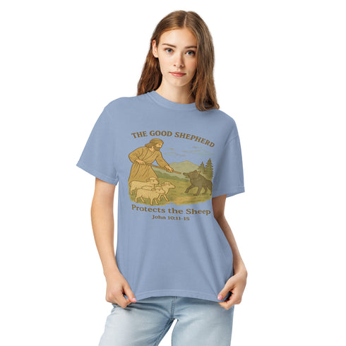 The Good Shepard Christian Bible Verse T-Shirt